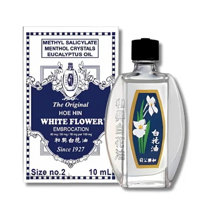 White Flower Embrocation 10ml, Size No. 2